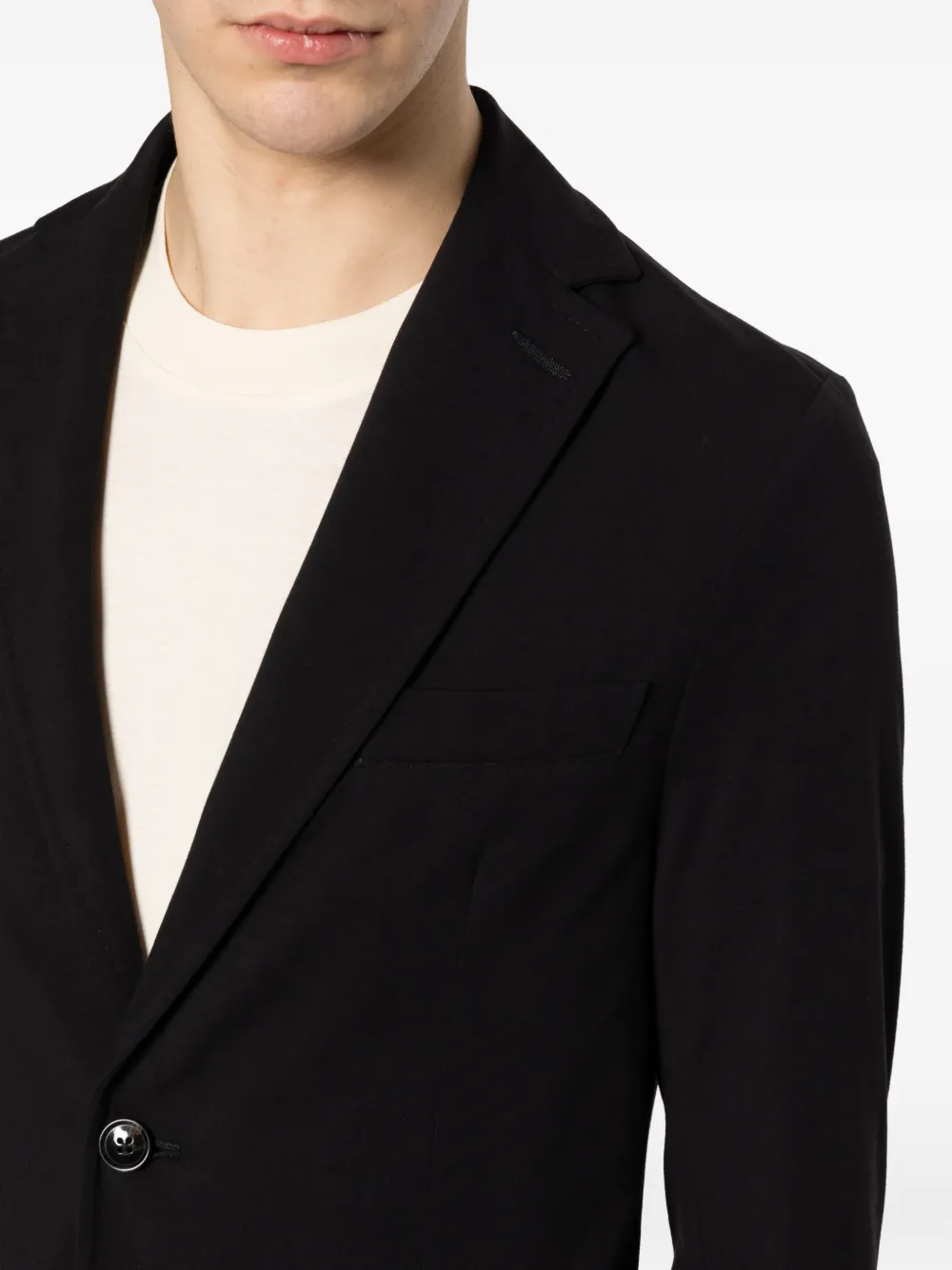 Circolo 1901 Blazer met twee knopen en paspelzak Zwart