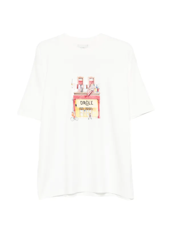 トップス th products Graphic Print Tee 34025150_65203417_600.jpg