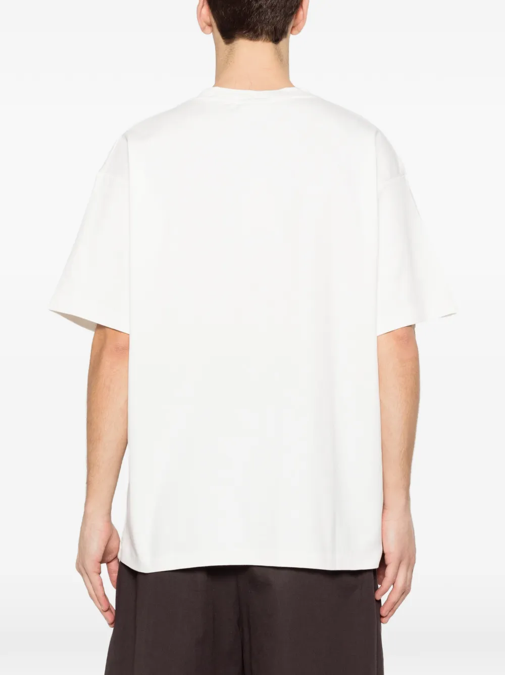 Drôle De Monsieur Fleuriste T-shirt Wit