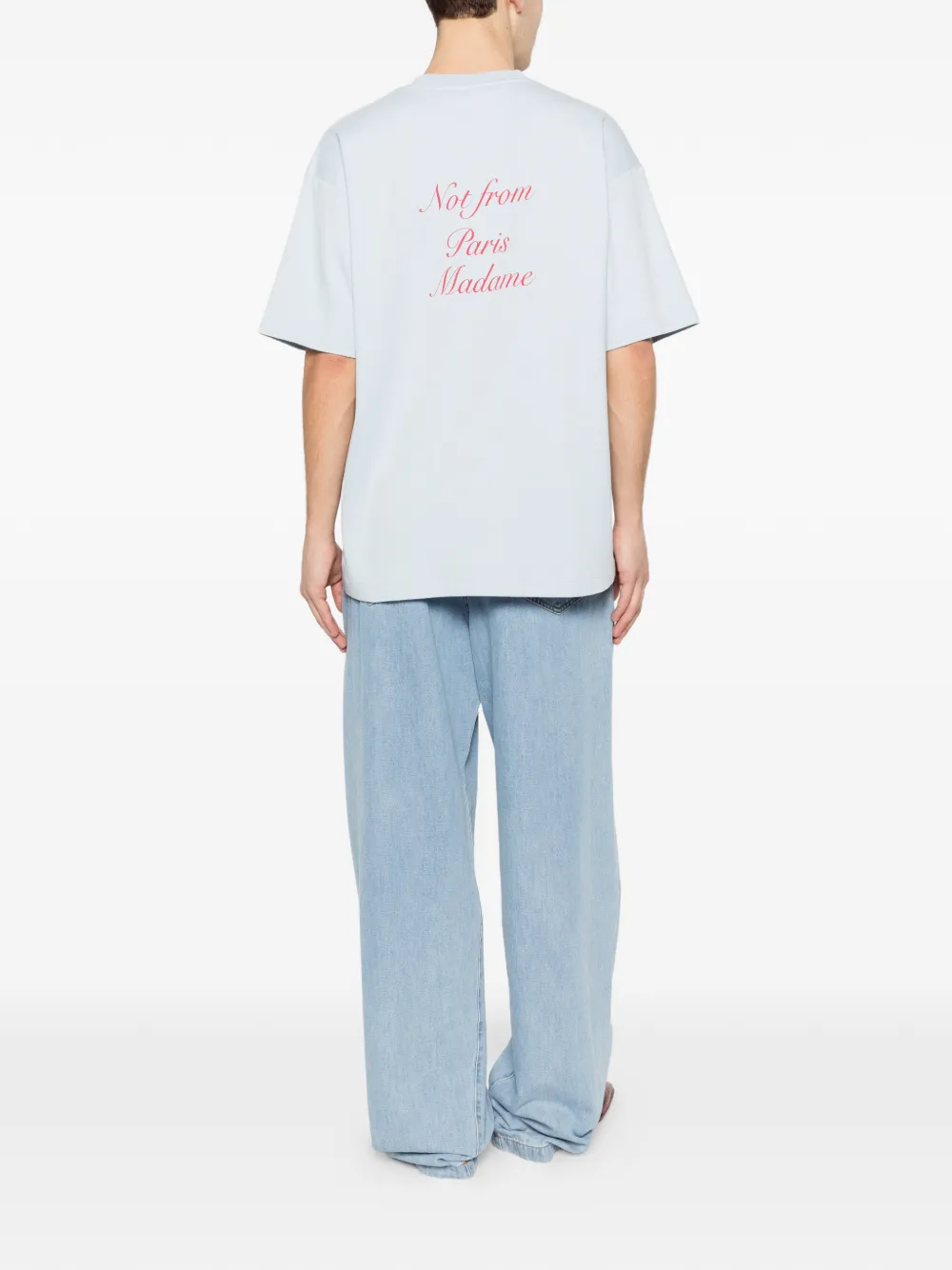 Calligraphy Slogan T-Shirt