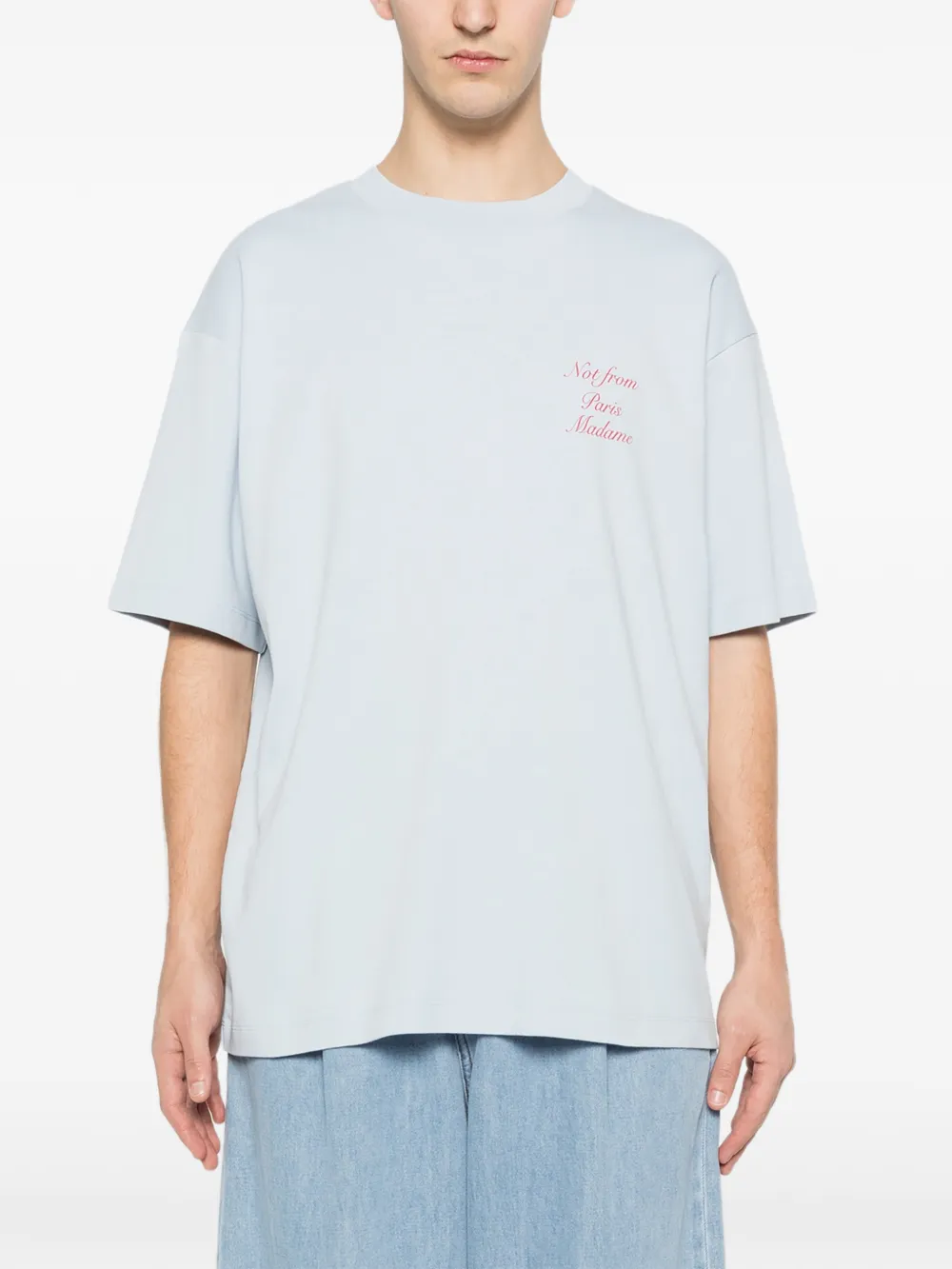 Calligraphy Slogan T-Shirt