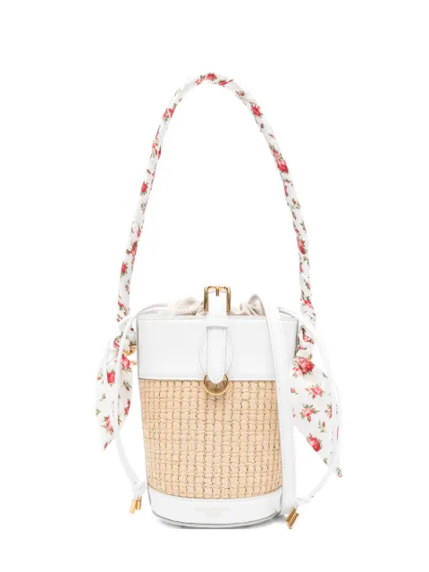 Dolce & Gabbana floral-print bucket bag