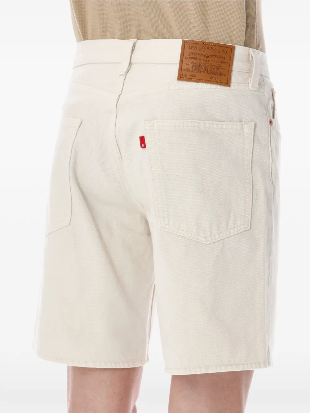 Levi's 468 losvallende shorts Beige