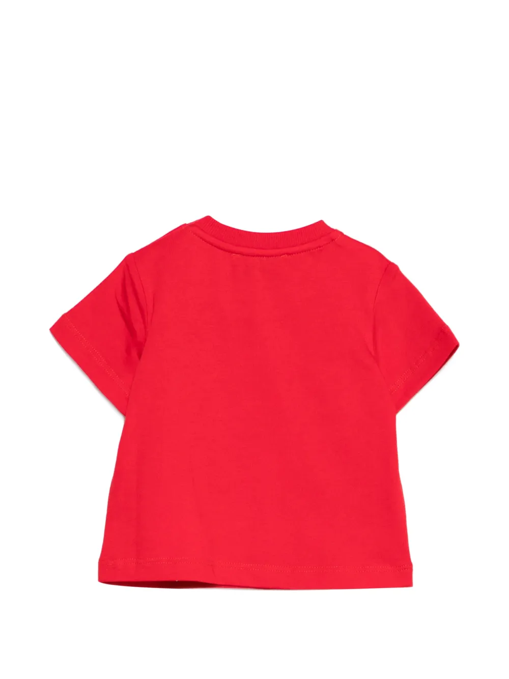 Moschino Kids T-shirt met sterapplicatie Rood