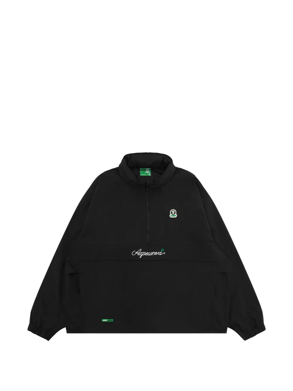 AAPE BY *A BATHING APE Jack met logo Zwart