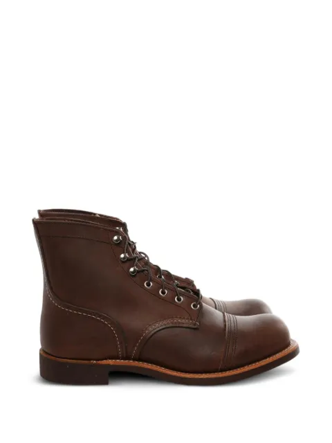 Red Wing Shoes lace-up boots