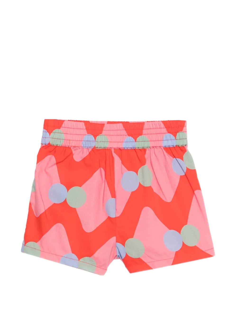  Stella Mccartney Kids Patterned Shorts - Red 