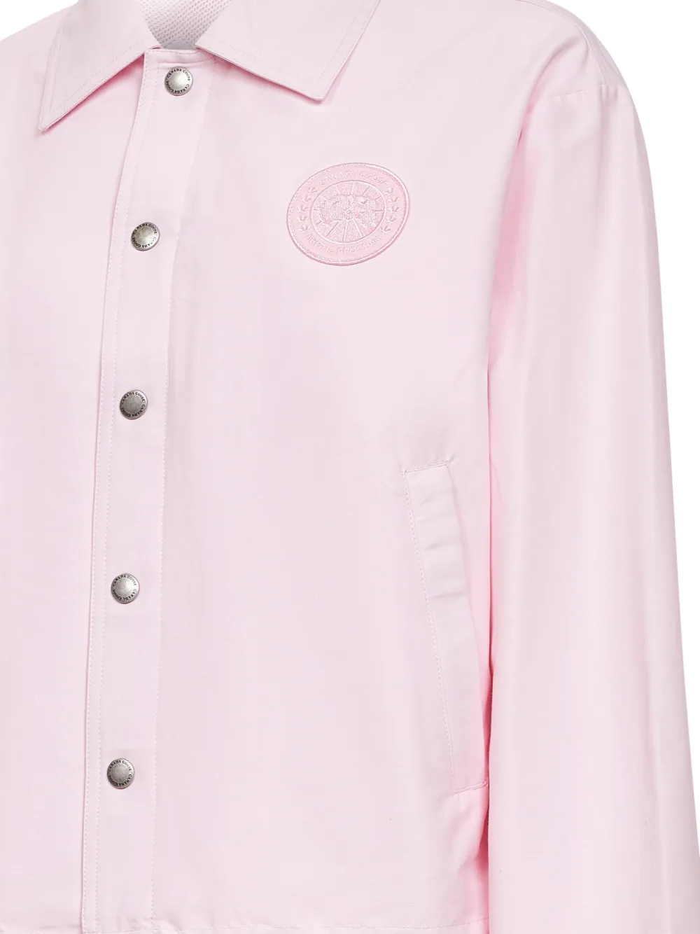  Canada Goose Snap-button Bomber Jacket - Pink 