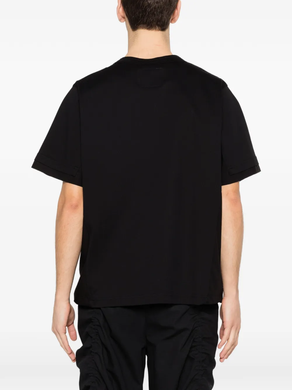 sacai T-shirt met zak Zwart