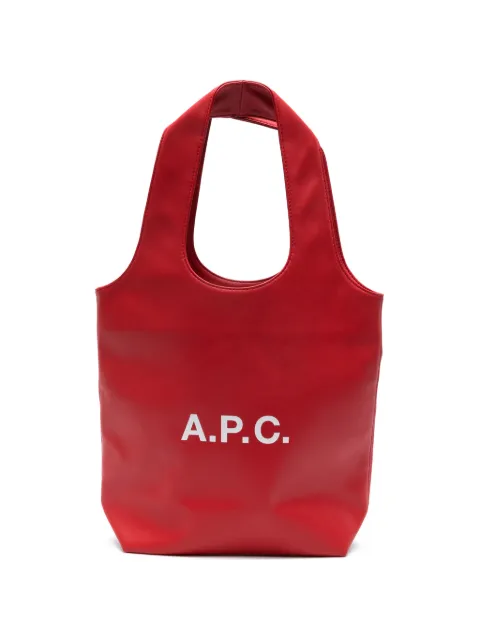 A.P.C. logo-print tote bag