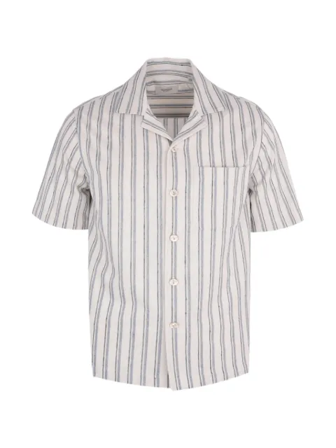 Agnona striped jersey shirt