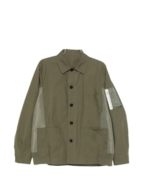 sacai pocket panelling jacket