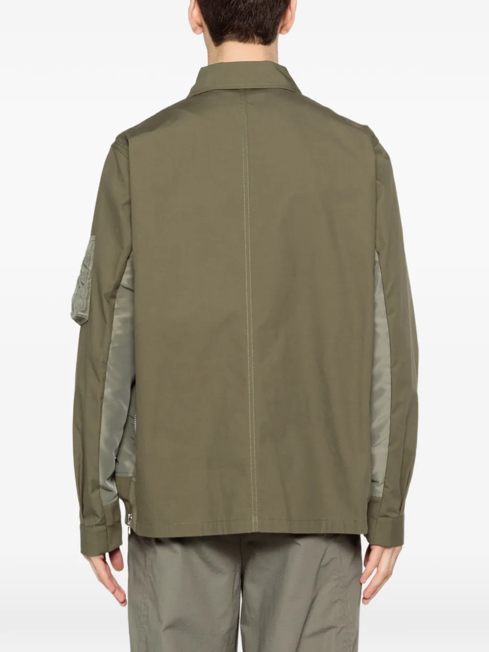 sacai Jack met vlakken Groen