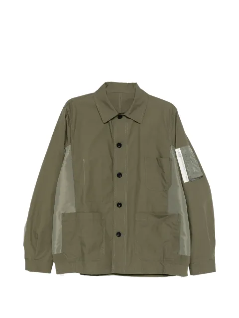 sacai pocket panelling jacket