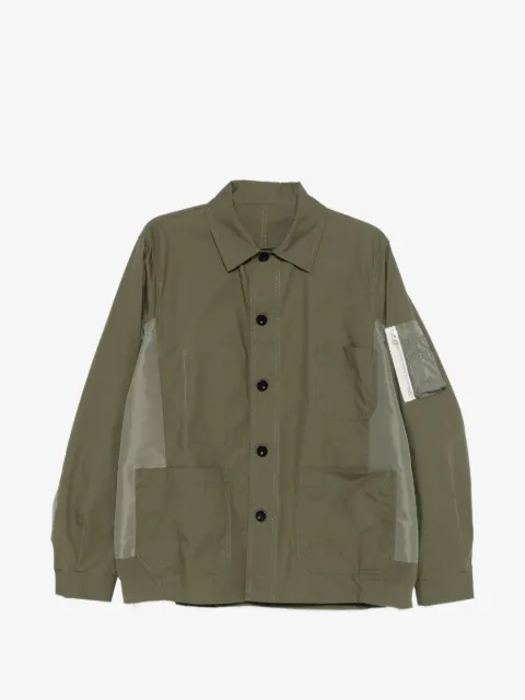 sacai pocket panelling jacket