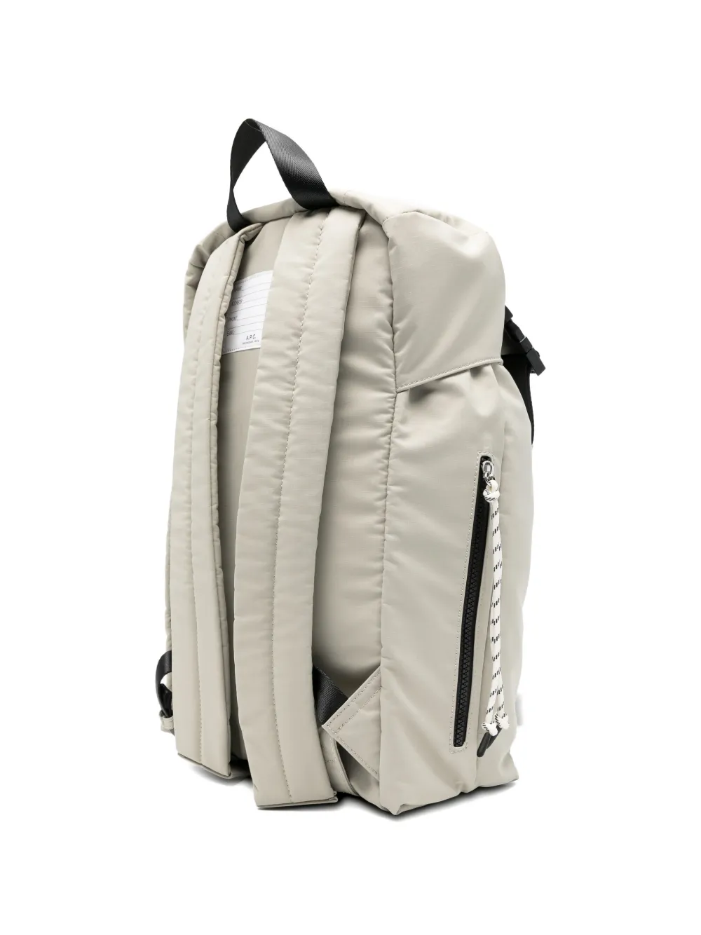 A.p.c. Buckled Backpack - Neutrals 