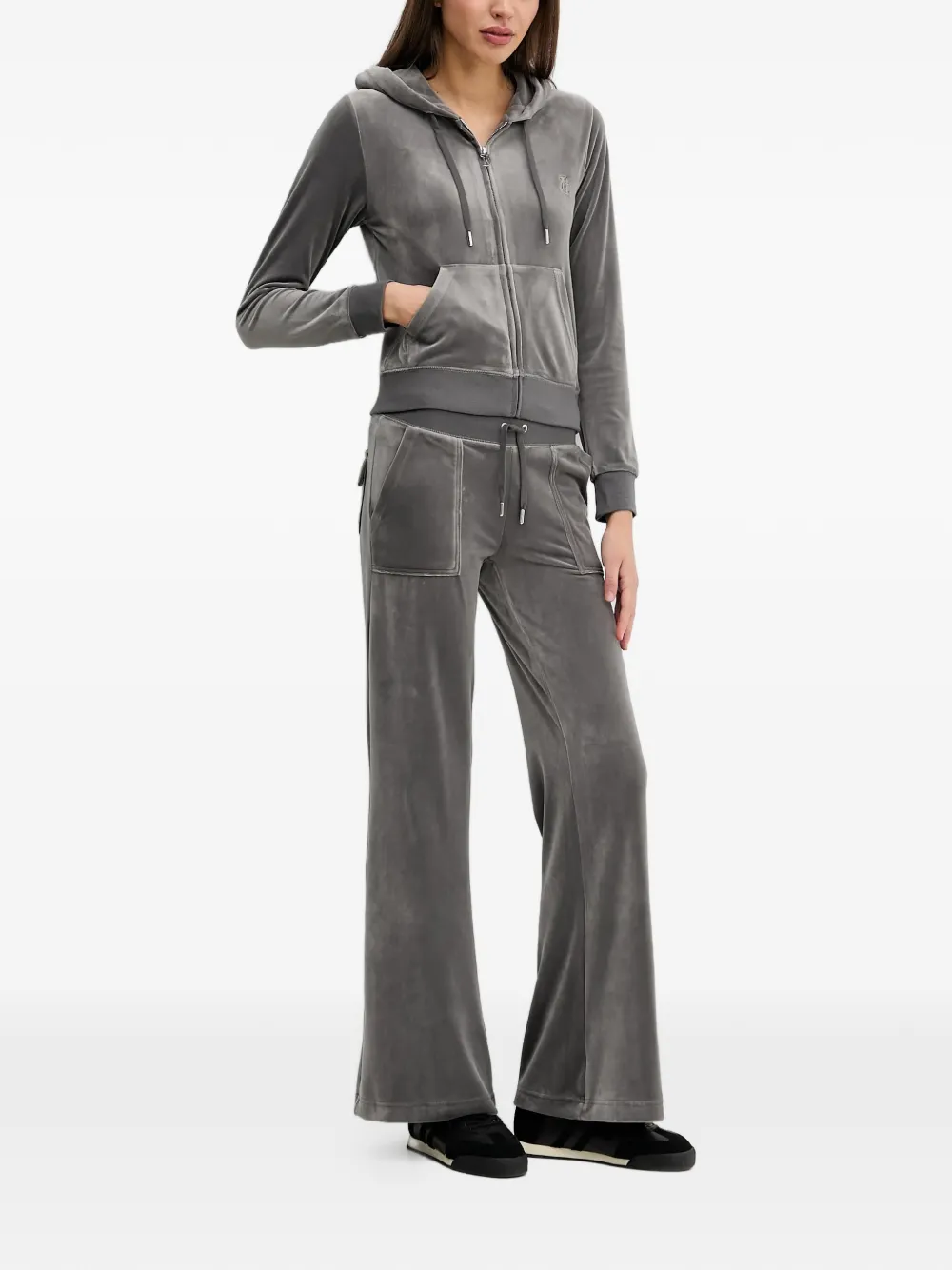 Juicy Couture Layla trainingsbroek met trekkoord Grijs