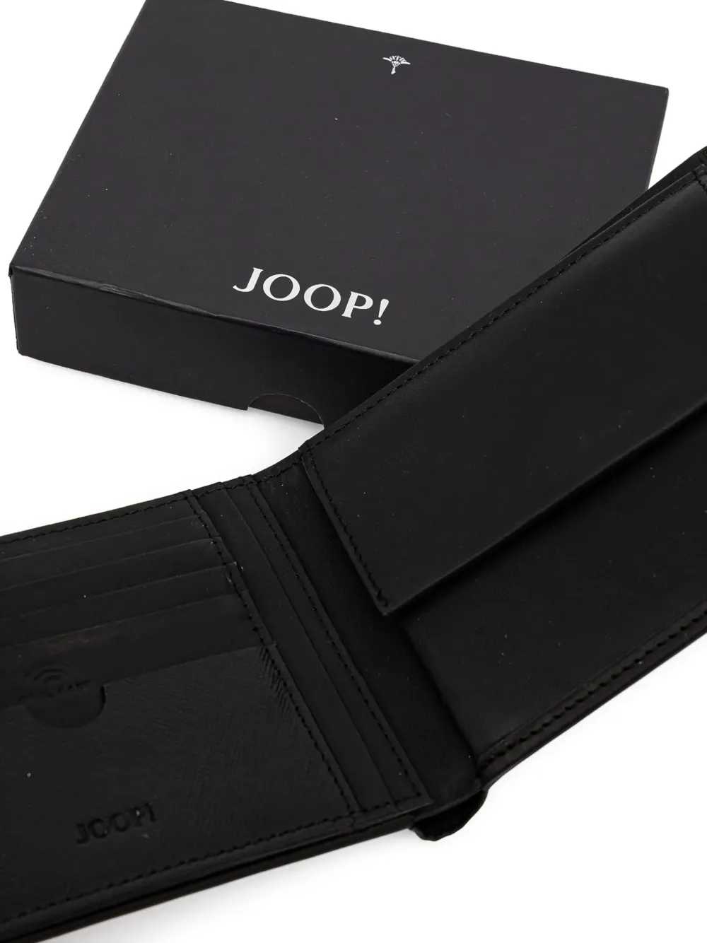  Joop! Typhon Embossed Wallet - Black 