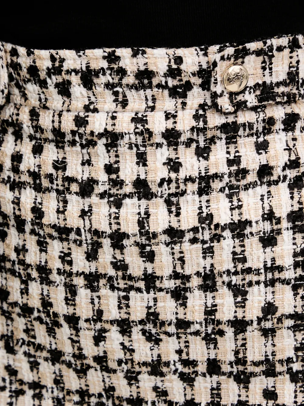 Joop! Geruite rok Beige