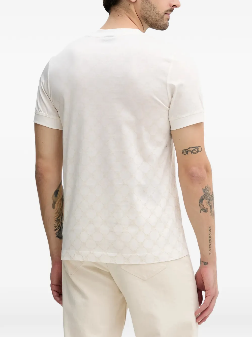  Joop! Davison Patterned T-shirt - Neutrals 
