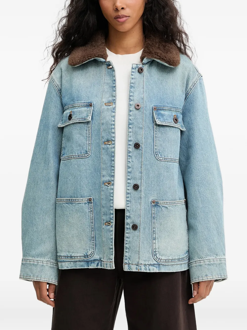 Miss Sixty pocket denim jacket - Blu