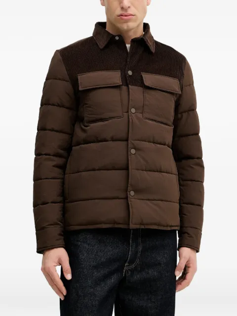 Benetton corduroy panelled jacket