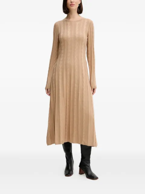 Pedro Del Hierro cable-knit modo dress