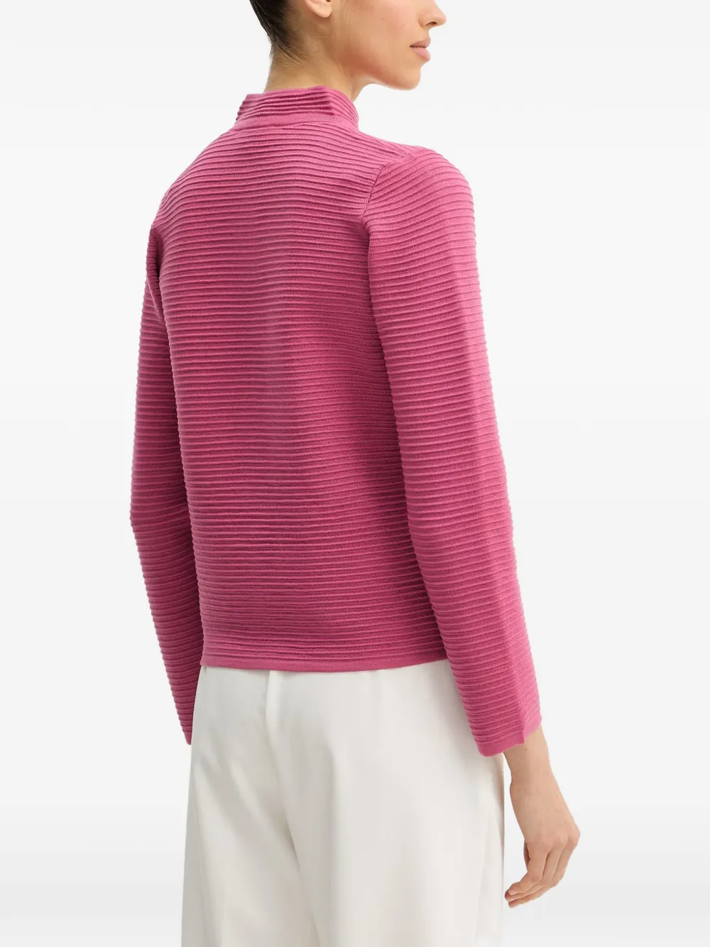  Luisa Spagnoli Maranta Buttoned Cardigan - Pink 