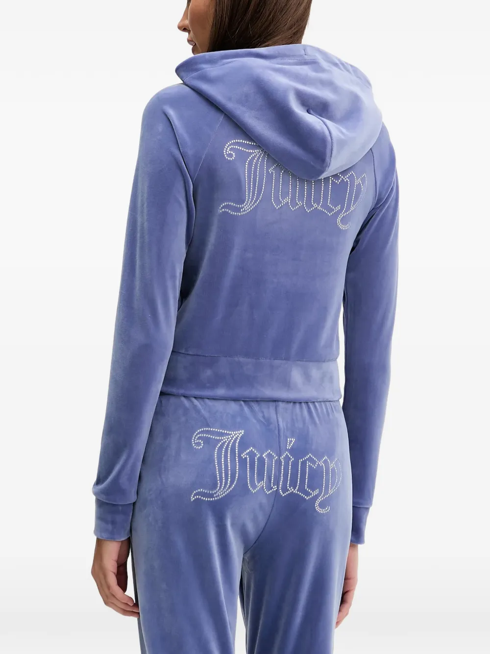  Juicy Couture Zip-up Hoodie - Purple 