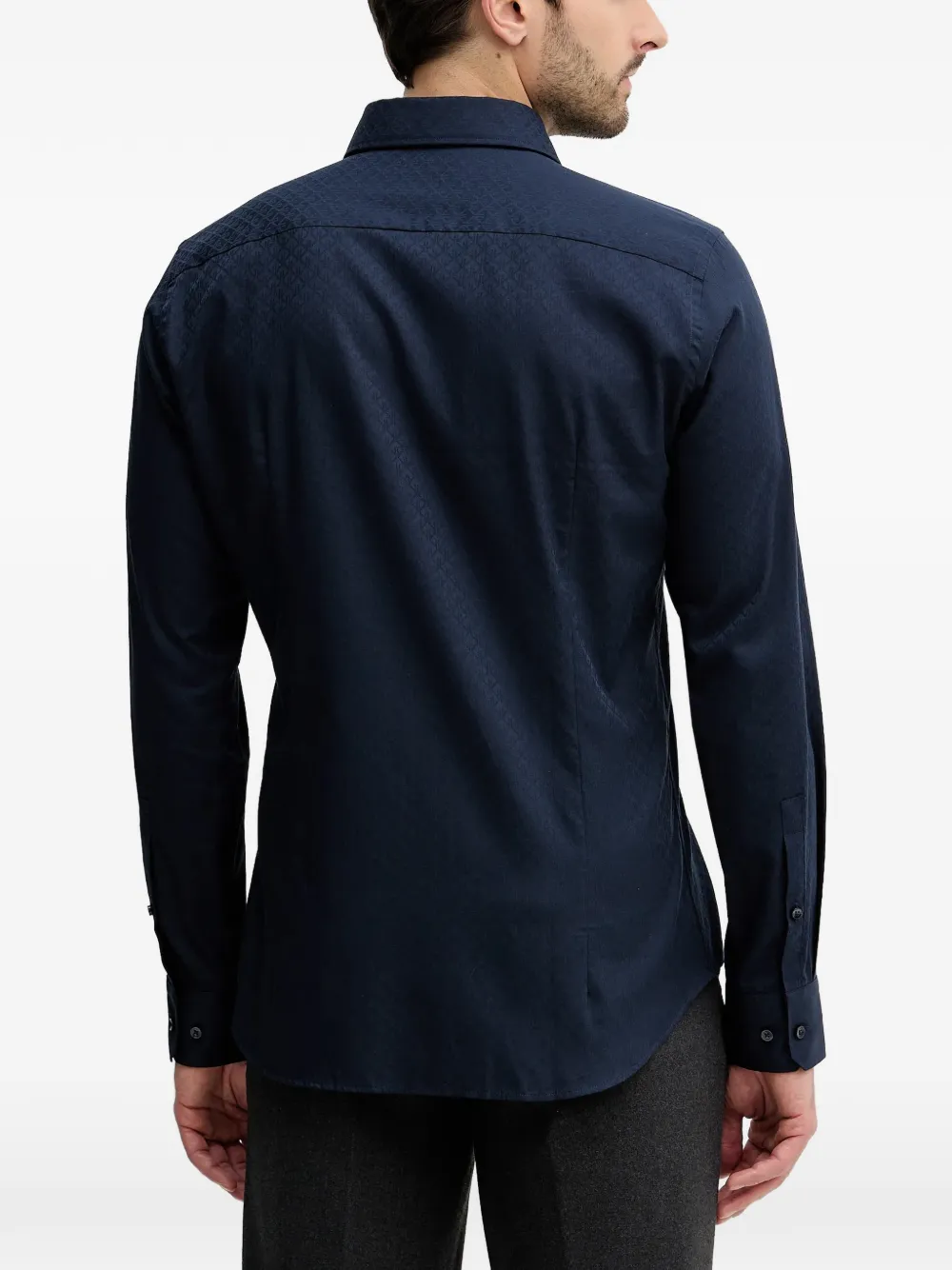  Joop! Patterned Button-up Shirt - Blue 
