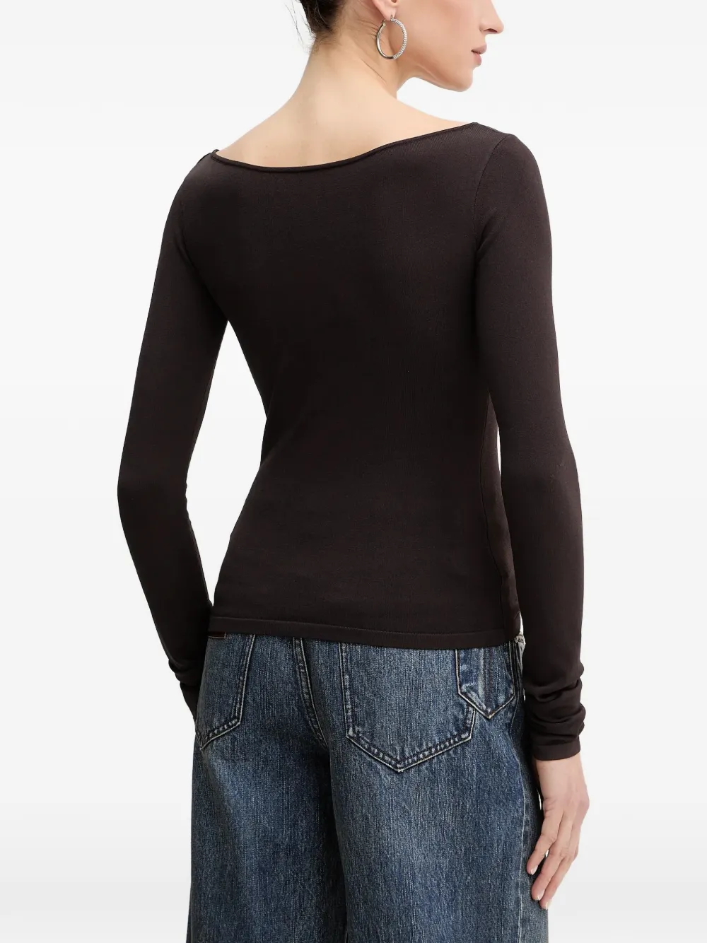  Miss Sixty Long-sleeve Top - Brown 
