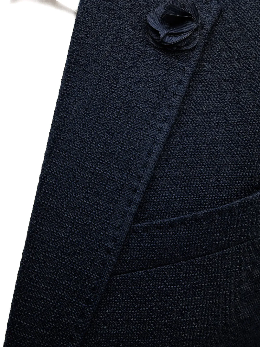Joop! Boutonnière blazer met enkele rij knopen Blauw