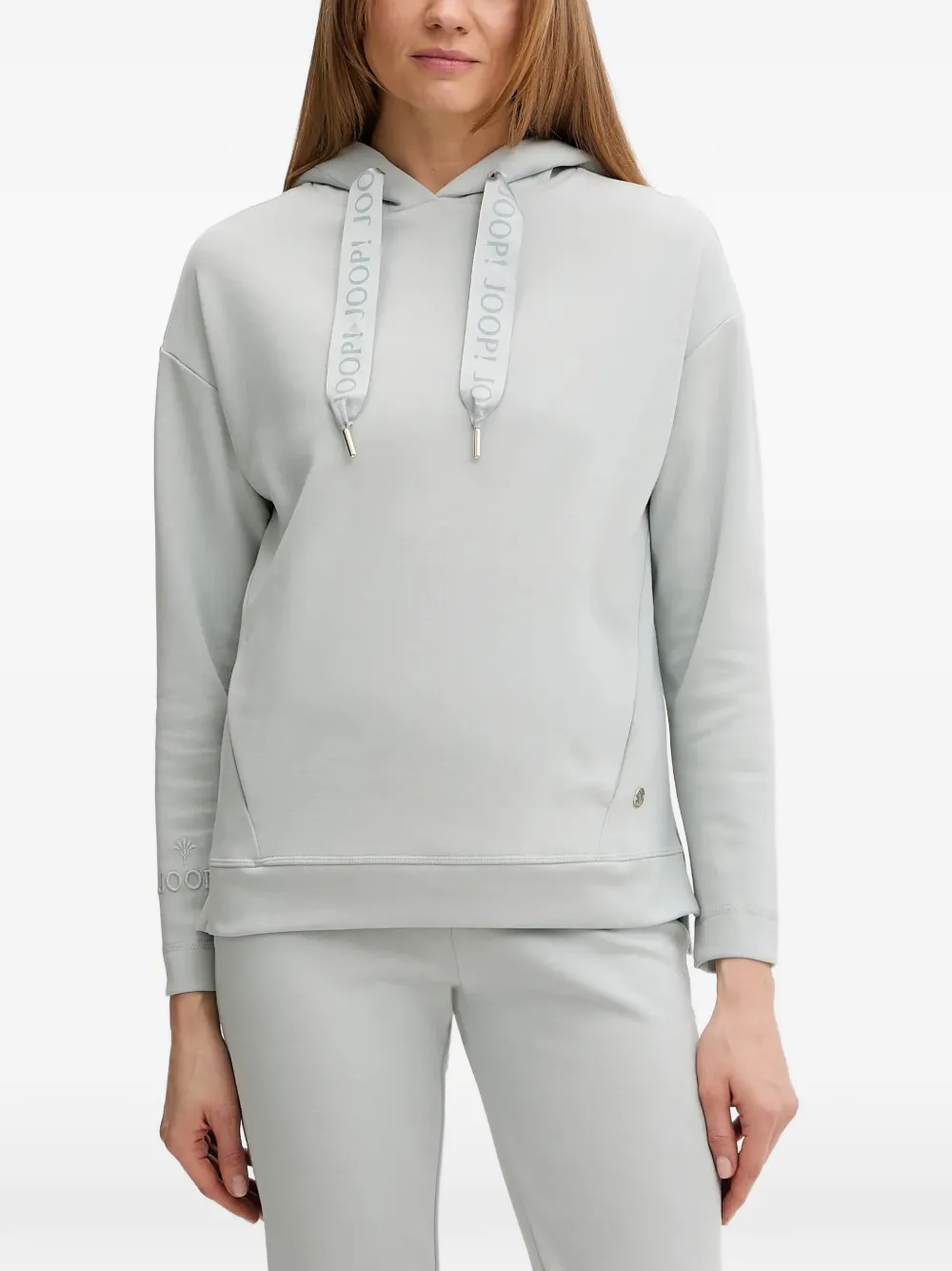 Joop! drawstring hoodie - Grigio