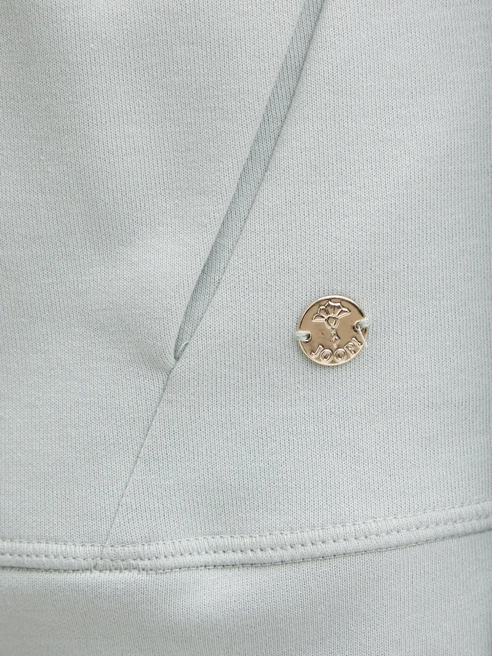 Joop! Hoodie met trekkoord Grijs