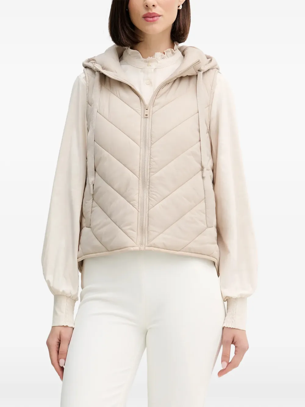 Pedro Del Hierro Jas met knoopmanchetten Beige