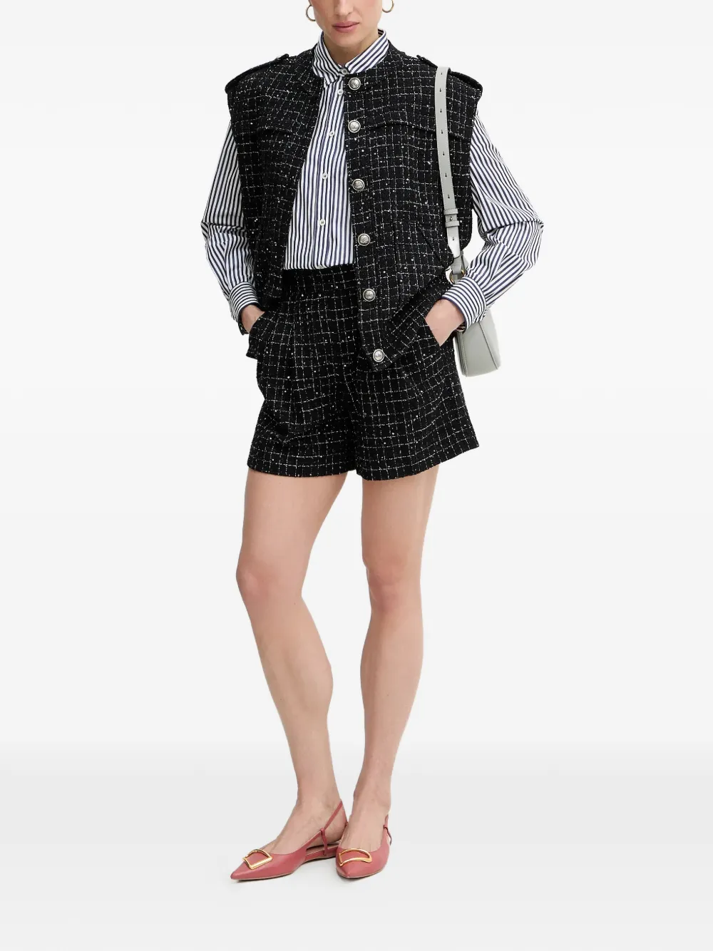  Luisa Spagnoli Barratura Embroidered Button-down Shirt - Blue 