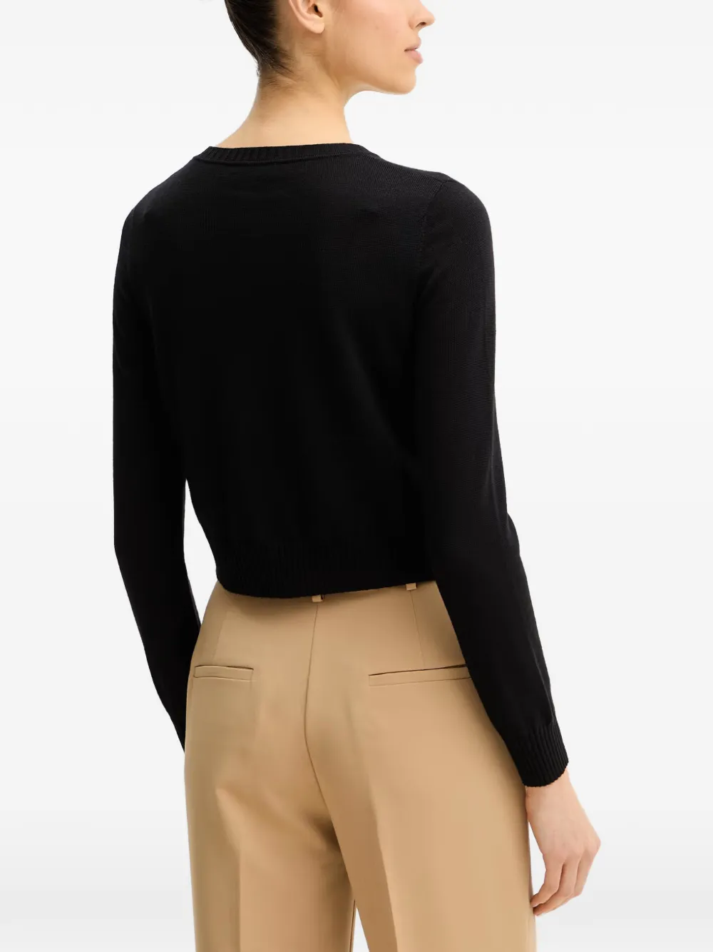 Merletti Cropped Cardigan