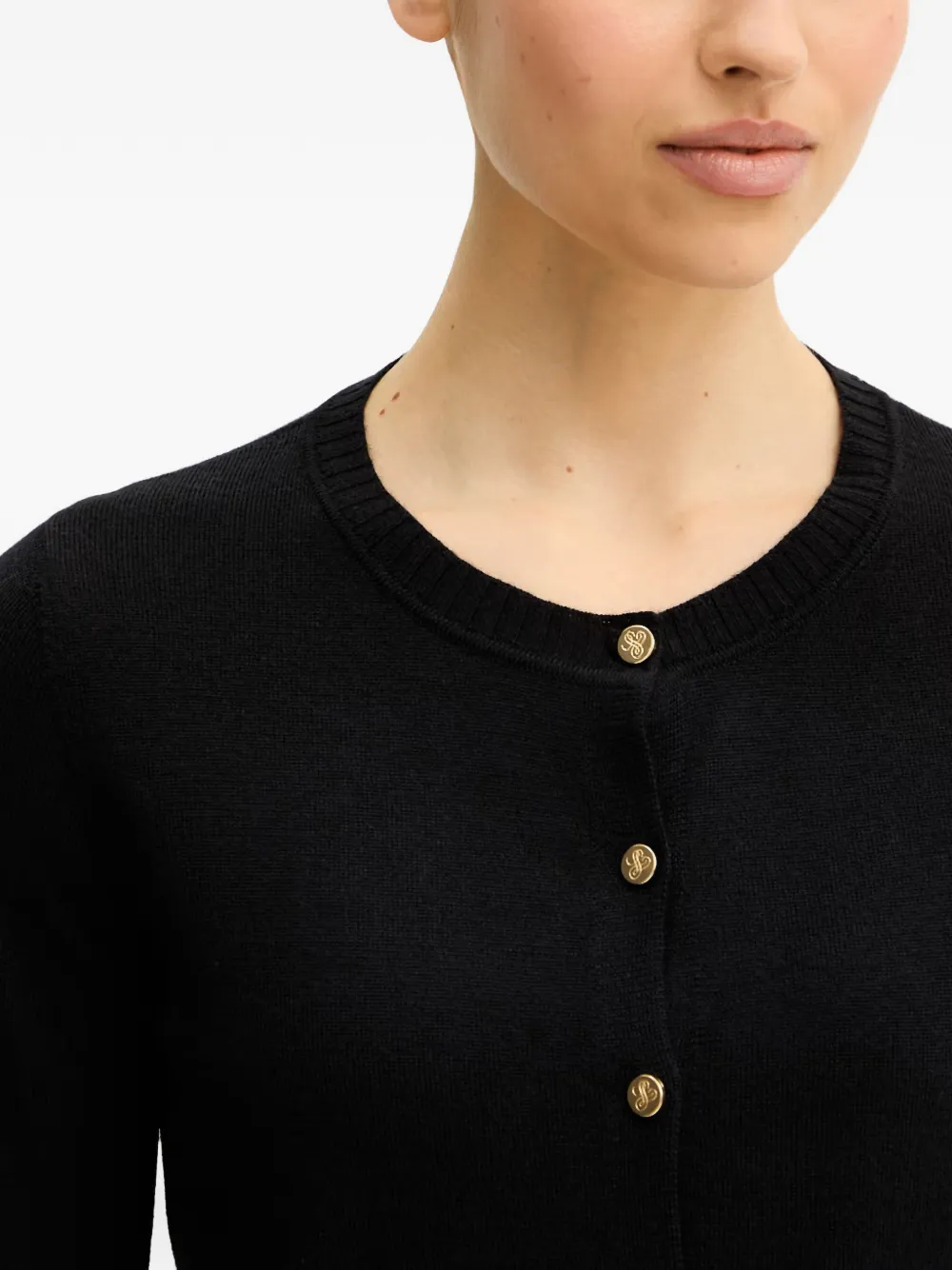 Merletti Cropped Cardigan