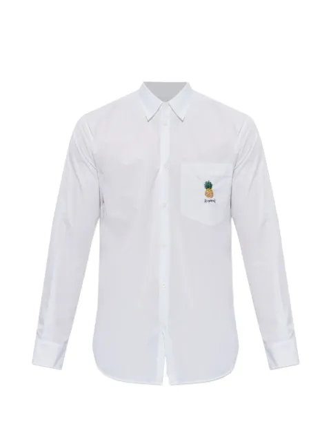 DSQUARED2 pocket pineapple-embroidery shirt