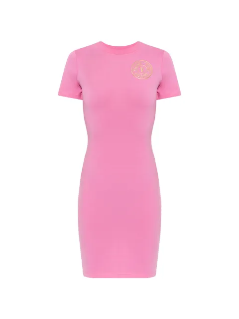 Versace Jeans Couture logo-print day dress