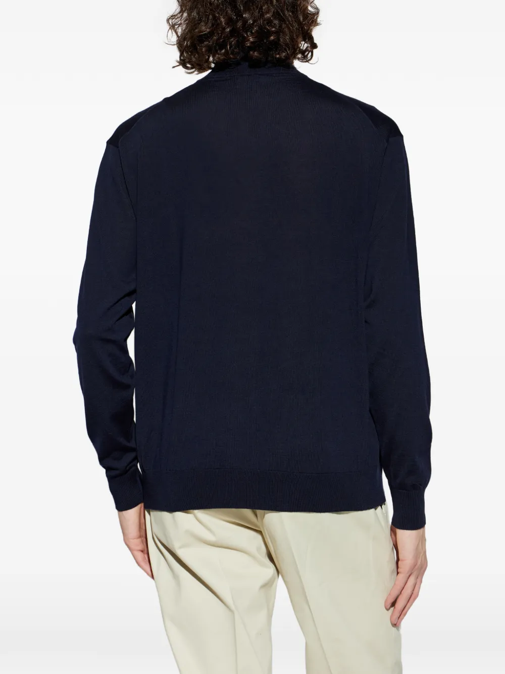 Paul & Shark Trui met halve rits Blauw