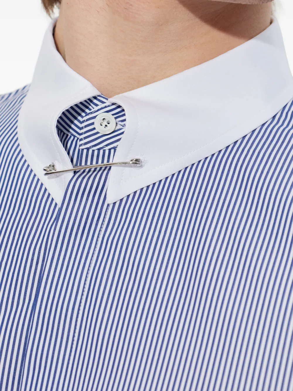 DSQUARED2 Gestreept overhemd Blauw