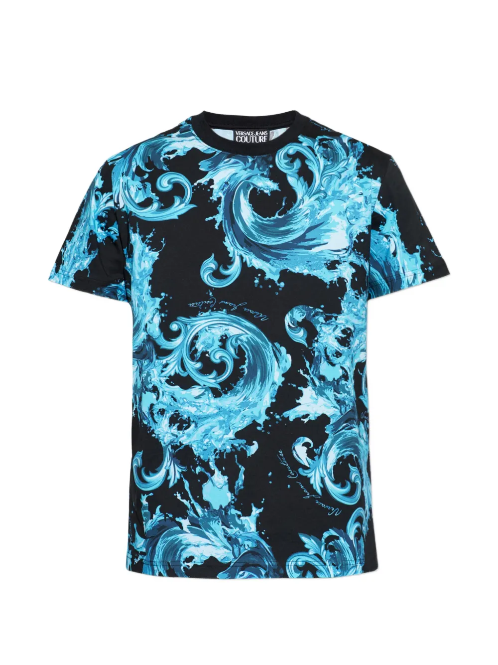 Versace Jeans Couture baroque-print T-shirt - Nero
