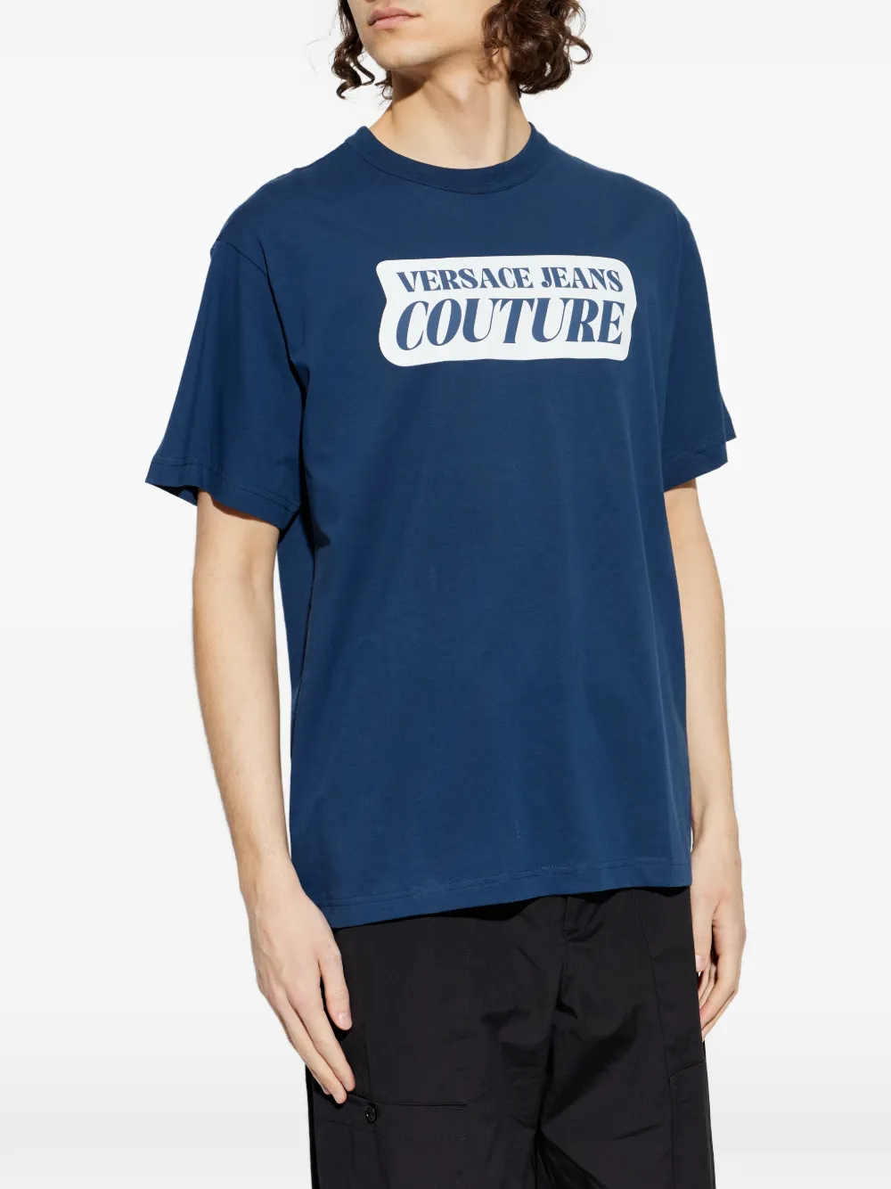  Versace Jeans Couture Logo T-shirt - Blue 