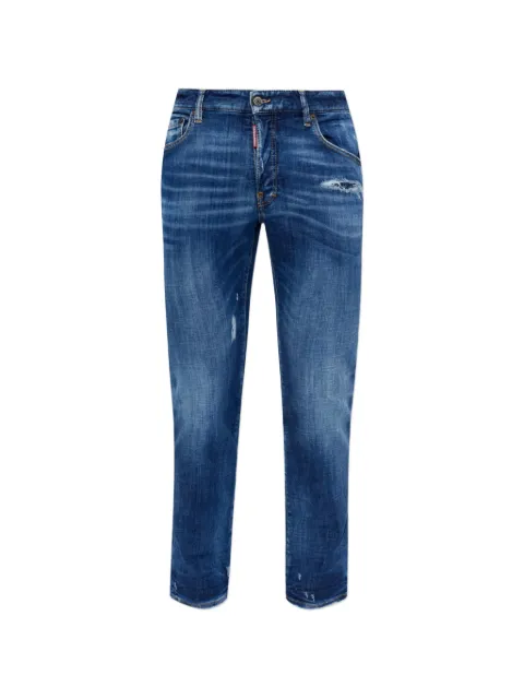 DSQUARED2 straight-leg distressed jeans