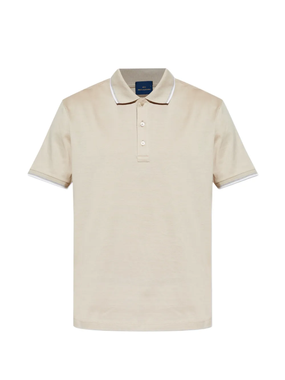 Paul & Shark button-collared polo shirt - Toni neutri