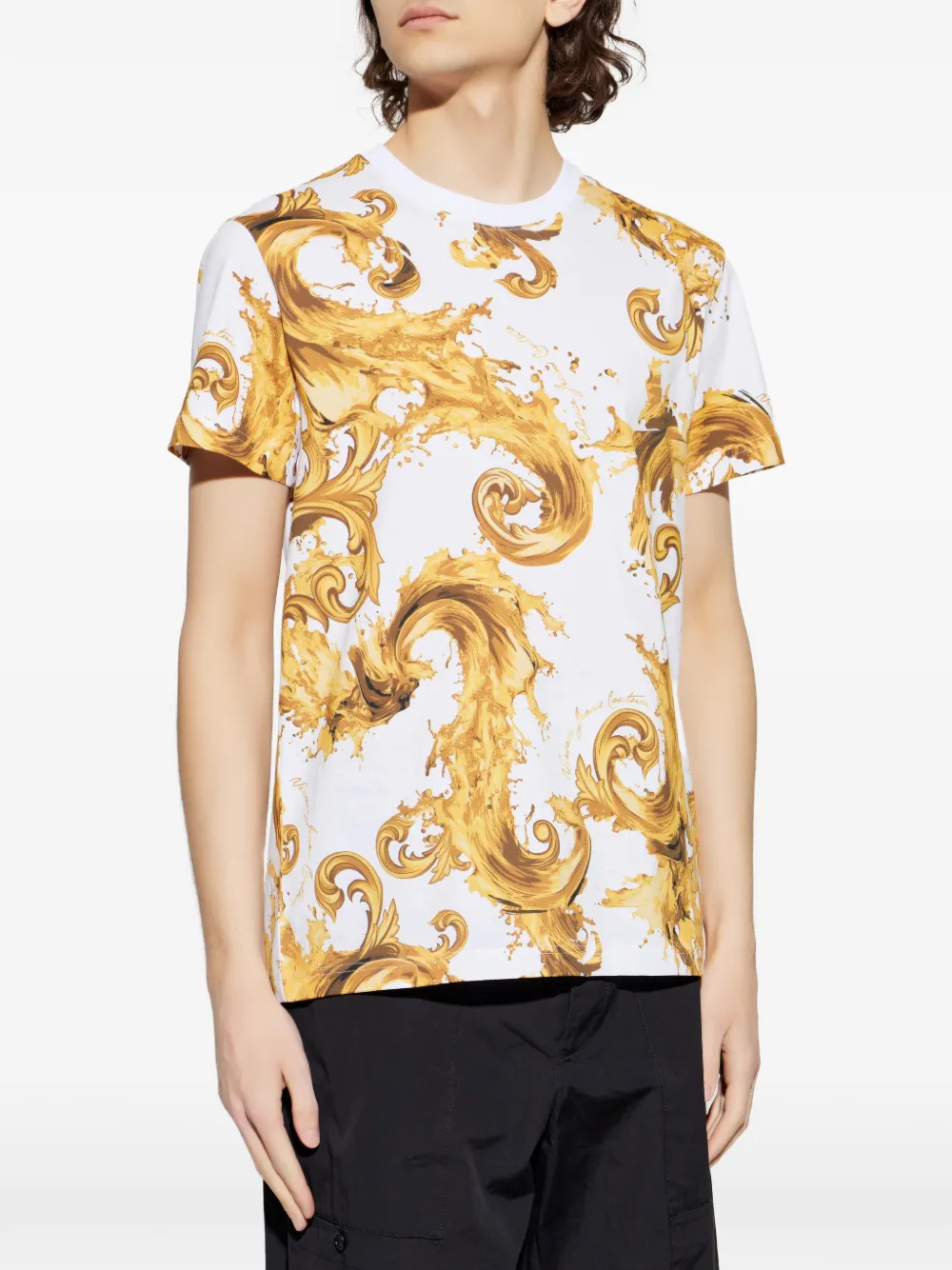  Versace Jeans Couture Pattern T-shirt - White 