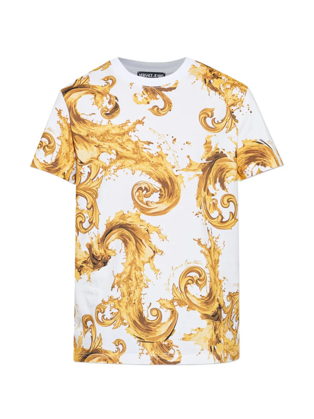 Versace Jeans Couture pattern T-shirt - Bianco