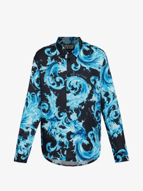 Versace Jeans Couture patterned shirt