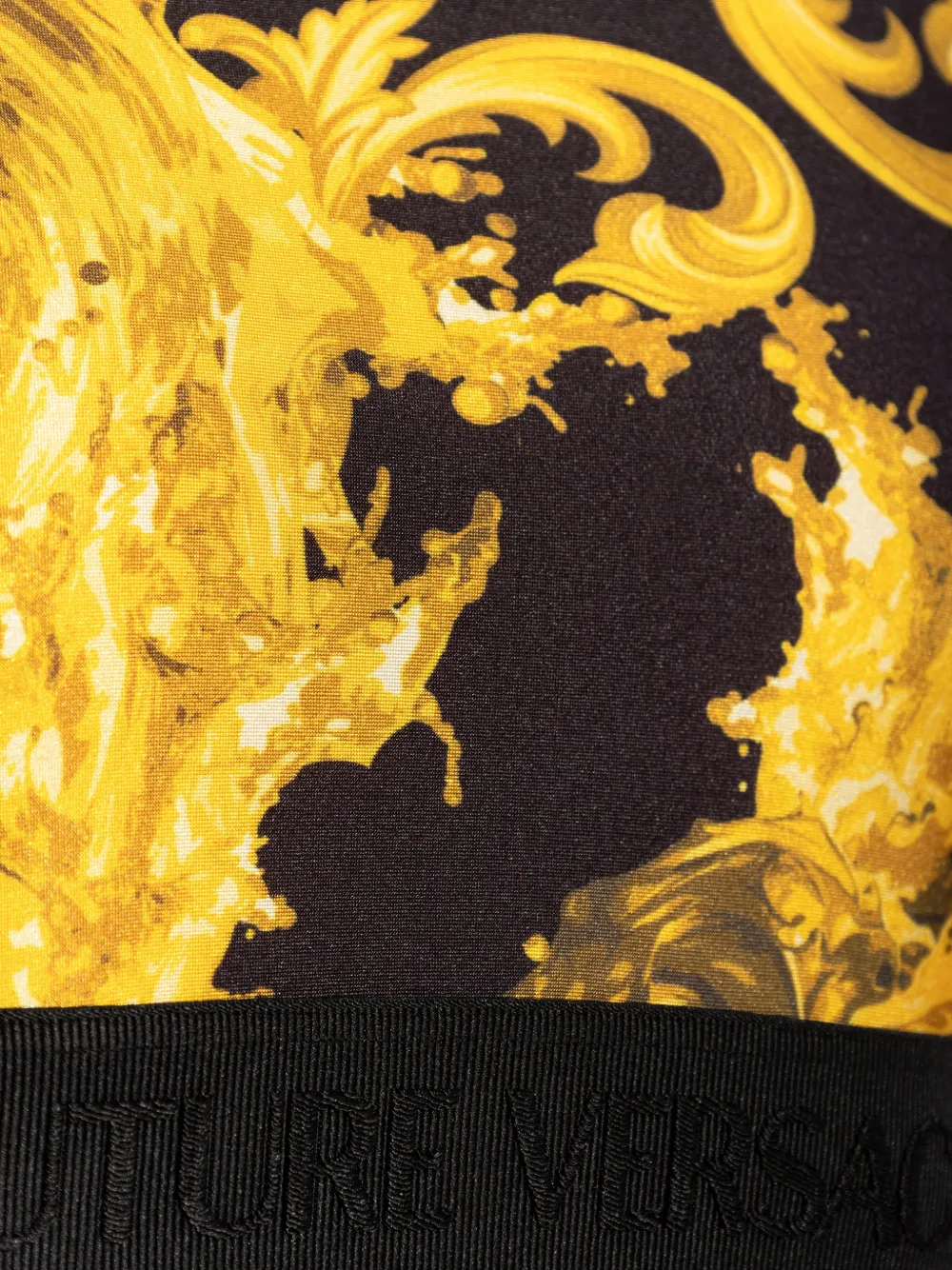 Versace Jeans Couture Top met lange mouwen Geel